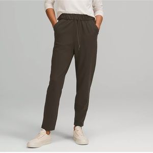 Lululemon Olive Green Stretch Pant 7/8 Length